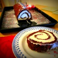 After Eight Christmas Yule Log